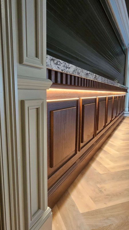 Bespoke joinery and panelling by Complete Construction NE Limited