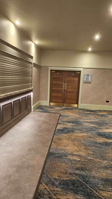 Commercial reception by Complete Construction NE Limited