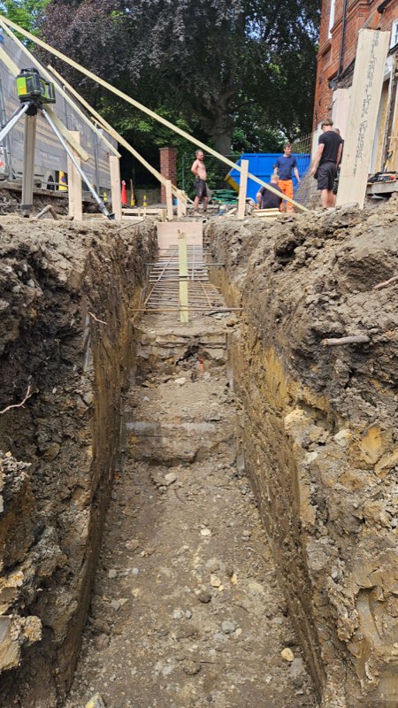 Foundations and footings by Complete Construction NE Limited