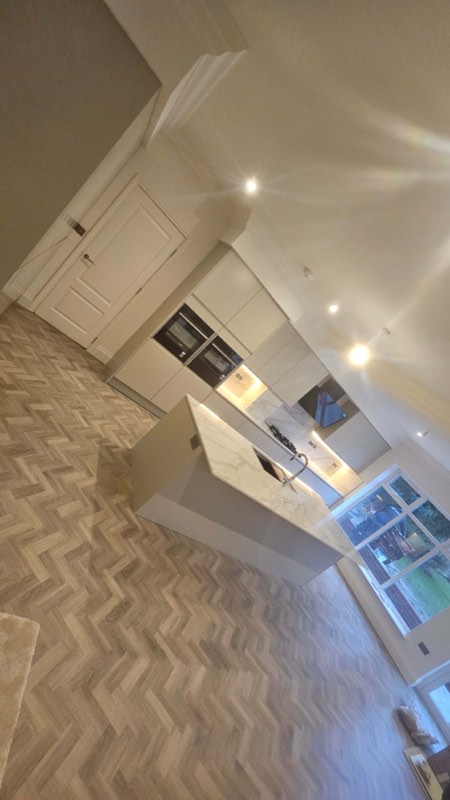 Kitchen island and joinery by Complete Construction NE Limited
