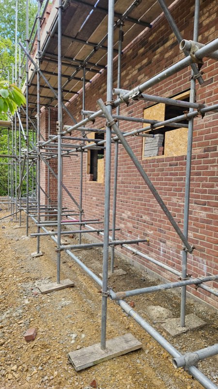New build brickwork by Complete Construction NE Limited