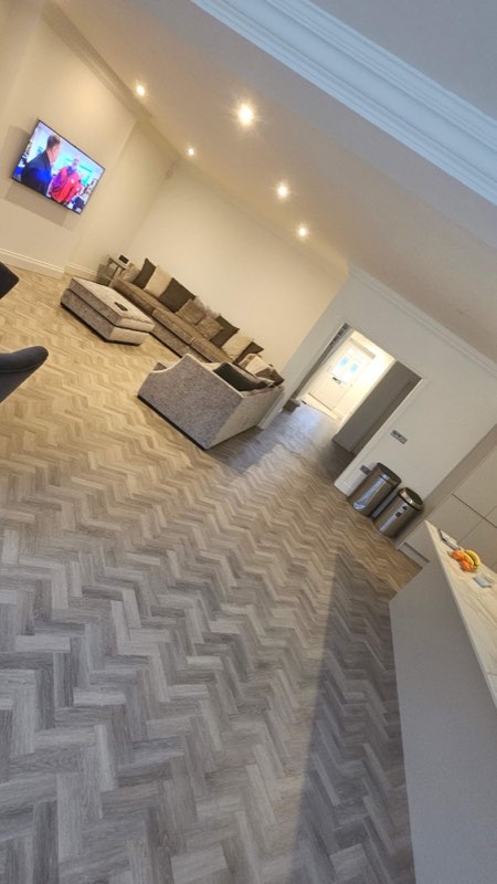 Open-plan living by Complete Construction NE Limited